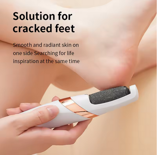 HOMFISH™ Electric Foot Grinder – Rechargeable Callus Remover for Cracked Feet & Smooth Skin Care