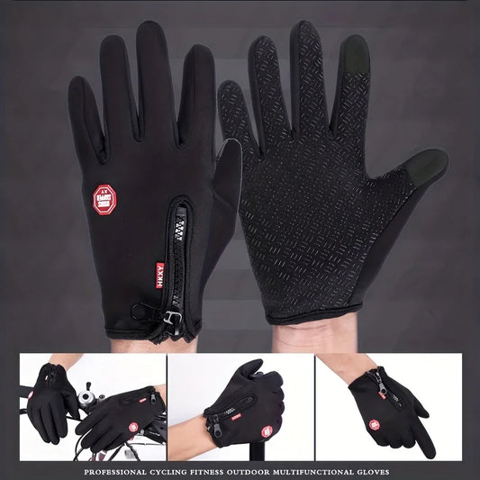 Touchscreen Thermal Winter Gloves – Warm, Windproof & Non-Slip